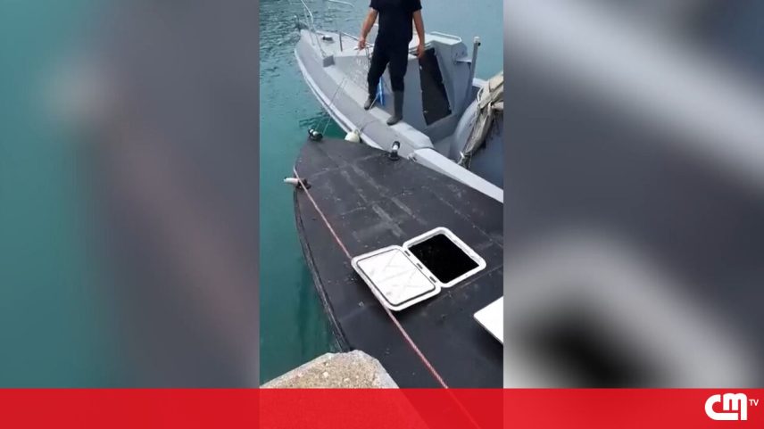 Mistério após drone militar ter dado à costa numa ilha grega