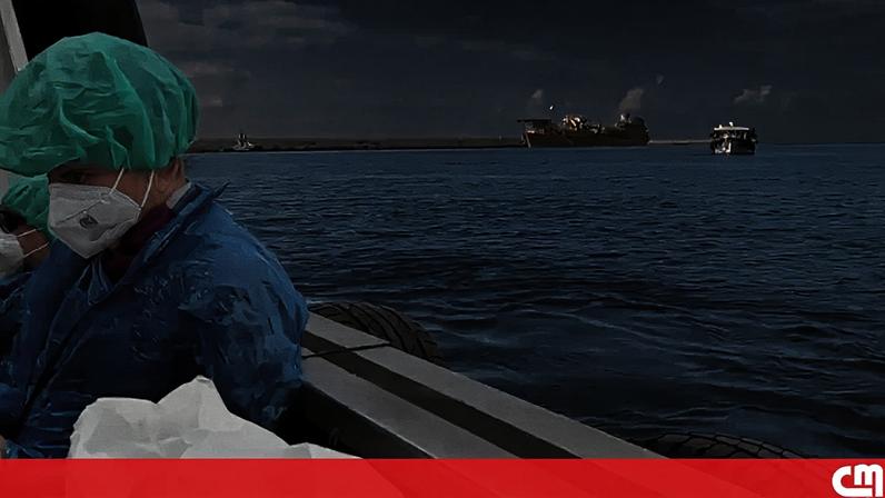 Imagens mostram desembarque de navio com hantavírus em Tenerife