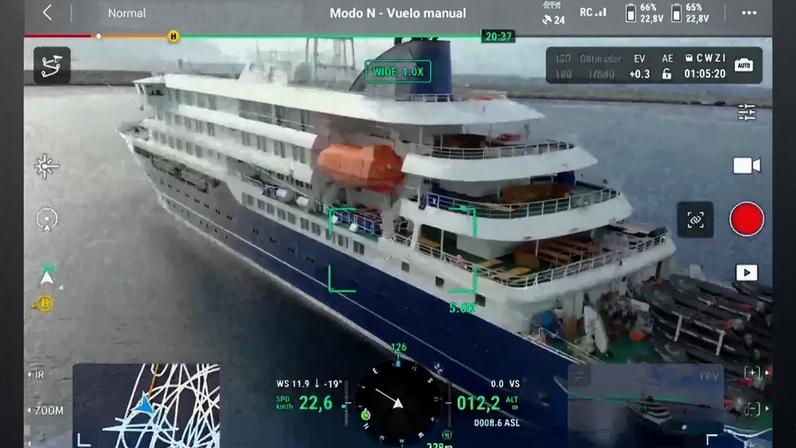 Retirada de passageiros de cruzeiro com surto de hantavírus em Tenerife