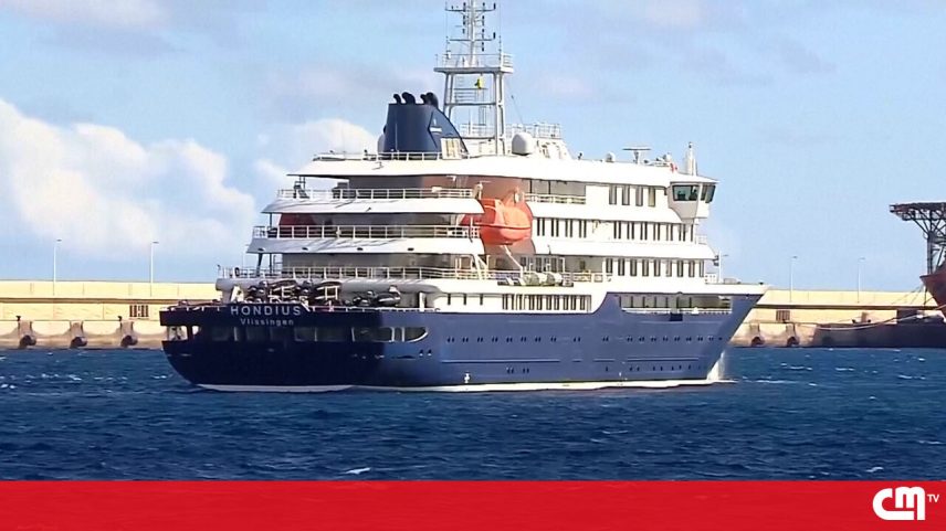 Cruzeiro com hantavírus atraca em Tenerife por condições meteorológicas adversas