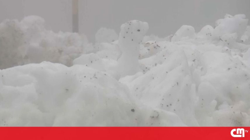 Temperaturas negativas registadas na Torre da Serra da Estrela