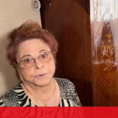 Idosa mostra interior de casa assaltada após perda de meio milhão de euros
