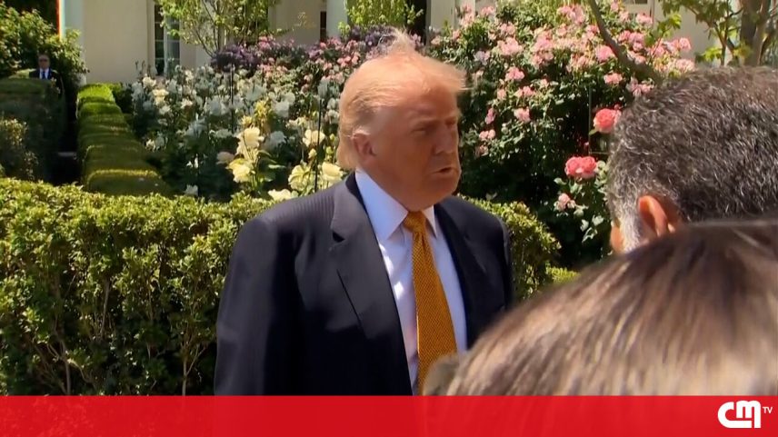 Trump minimiza divergências sobre o Irão antes da viagem à China