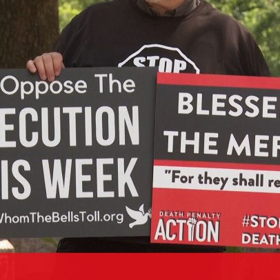 Ativistas protestam contra possível pena de morte no Texas