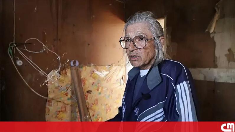 Mau tempo destruiu a casa de Gabriela Costa em Leiria, situação permanece inalterada