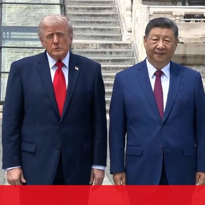 Xi Jinping e Trump visitam Templo do Céu após reunião em Pequim