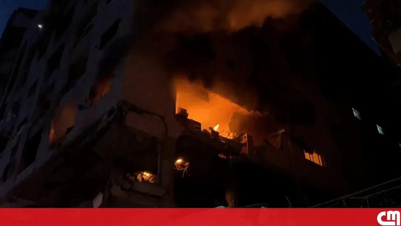 Imagens mostram cenário de destruição após bombardeamento em Gaza