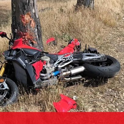 Despiste de moto deixa ferido grave em Almodôvar