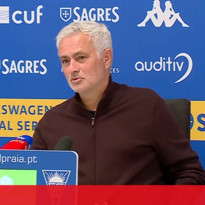 Mourinho afirma ter sido feliz no Benfica todos os dias e contou aos jogadores