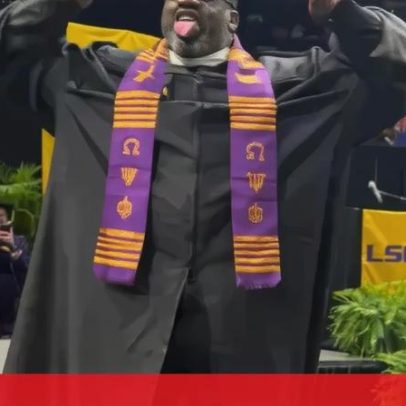 Shaquille O’Neal recebe mestrado na universidade onde foi lenda do basquetebol