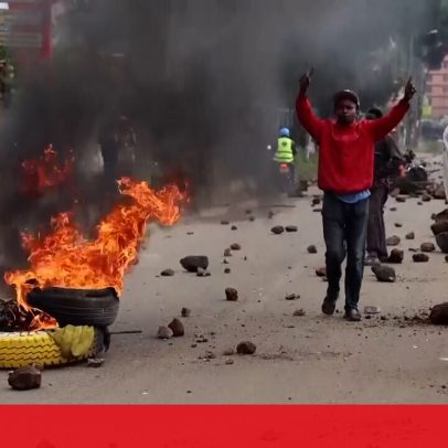 Caos e incêndios marcam greve de transportes no Quénia por subida de combustível