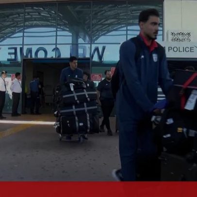 Seleção do Irão chega à Turquia para estágio de preparação para 2026