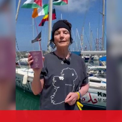 Ativista denuncia operação israelita após detenção em águas internacionais