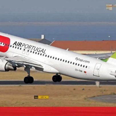Dois feridos em turbulência forte a bordo de voo da TAP