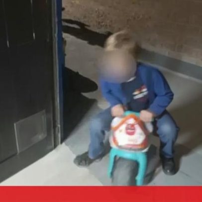 Imagens mostram crianças abandonadas em Alcácer do Sal a brincar numa padaria