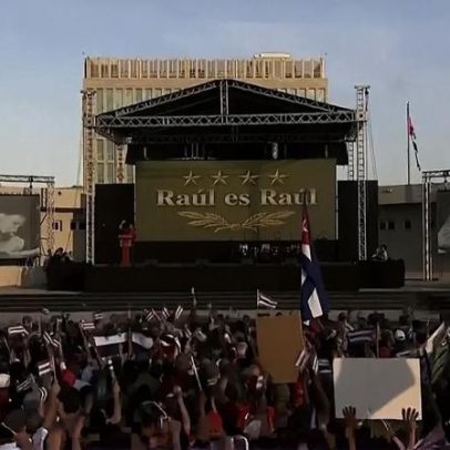 Cuba convoca manifestação de apoio a Raúl Castro após acusação criminal dos EUA