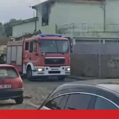 Incêndio destrói parcialmente habitação na Maia