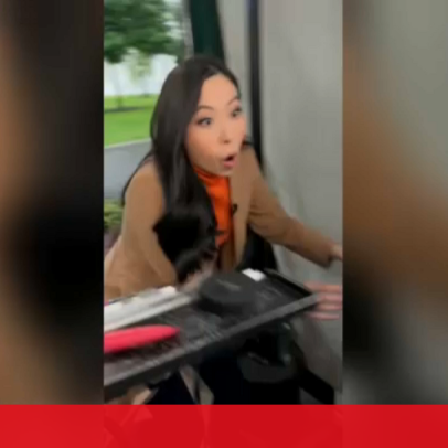 Jornalista norte-americana capta disparos junto à Casa Branca