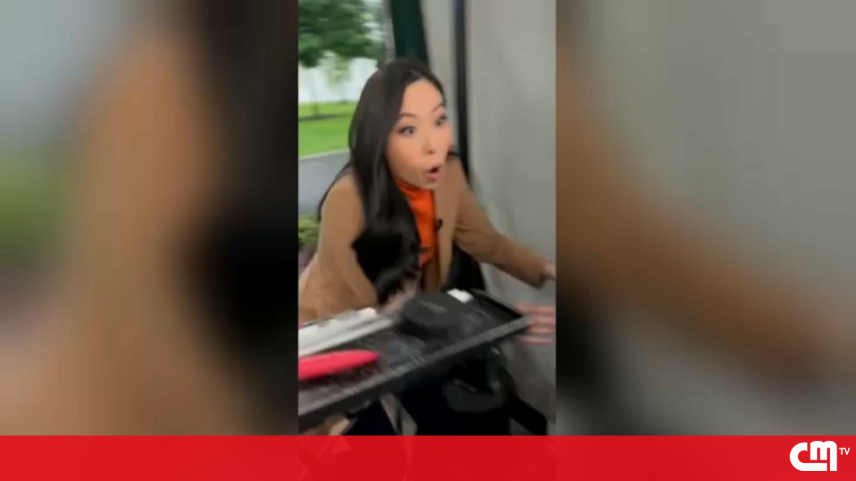 Jornalista norte-americana capta disparos junto à Casa Branca
