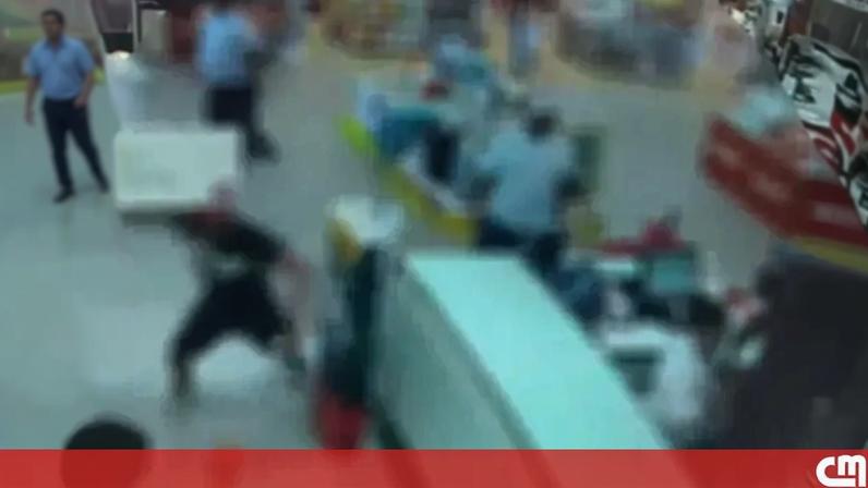 As imagens de drone do aparato no estádio do Jamor para a final da Taça de Portugal