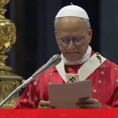 Papa Leão XIV reza na Pentecostes pela salvação da humanidade do mal da guerra