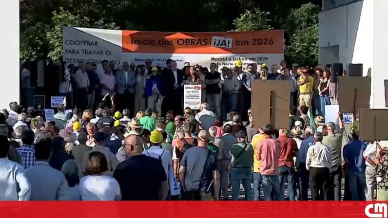 Protesto ibérico exige avanço do IC31 após perdas de população e turismo