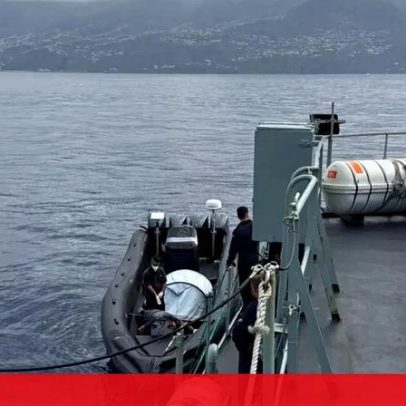 Marinha resgata cinco tripulantes de embarcação à deriva perto da Madeira