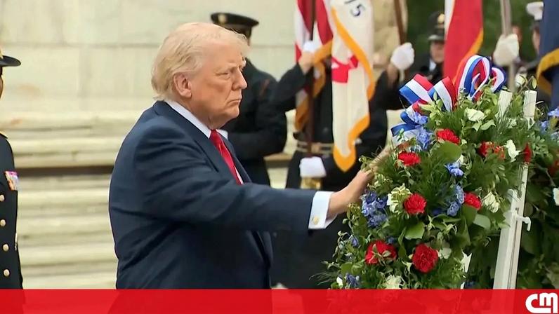 Trump marca Dia de Memória com homenagem a soldados dos EUA