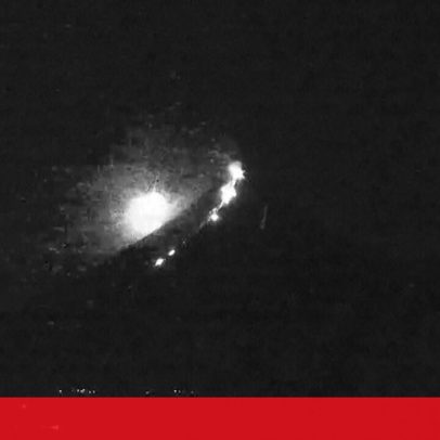Meteoro atravessa o céu nas Filipinas e ilumina o horizonte