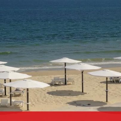 Concessionários pedem esclarecimentos sobre chapéus-de-sol na praia