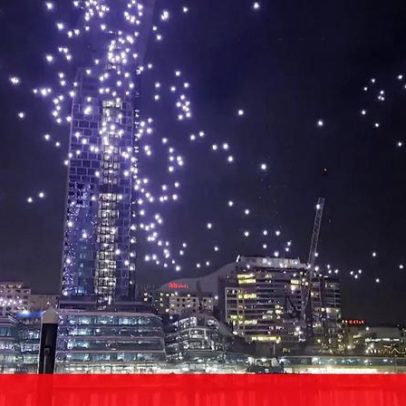 Drones caem descoordenados num festival de luzes em Sydney