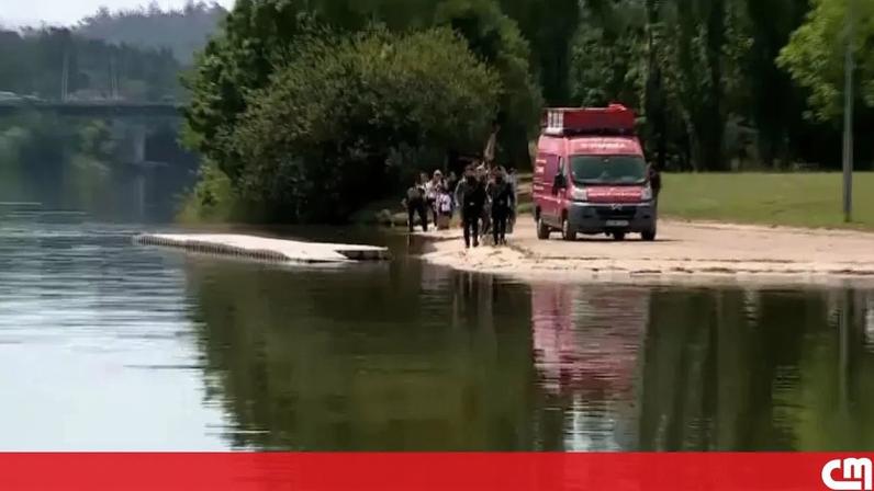 Buscas por estudante desaparecido no rio Mondego continuam