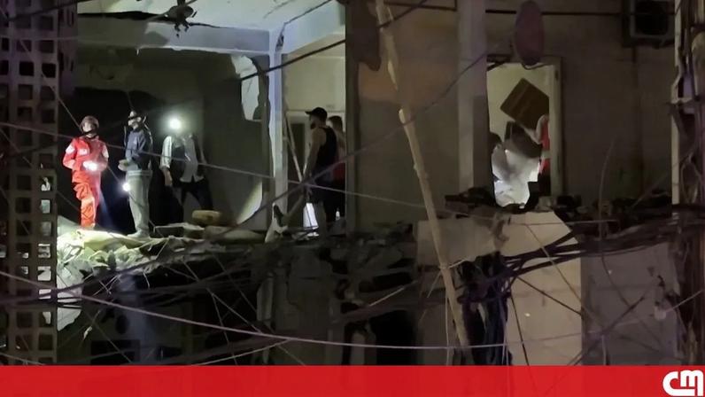 Drone israelita atinge prédio residencial em cidade do Líbano