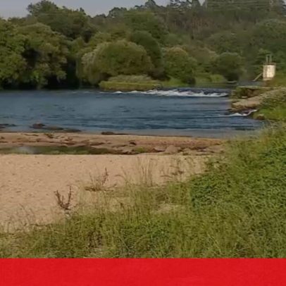 Jovem resgatado no rio Cávado em Barcelos pelo segundo comandante dos bombeiros
