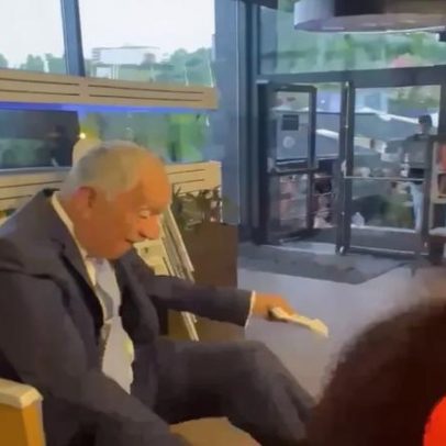 Marcelo Rebelo de Sousa usa expressão polémica sobre lançar estudantes