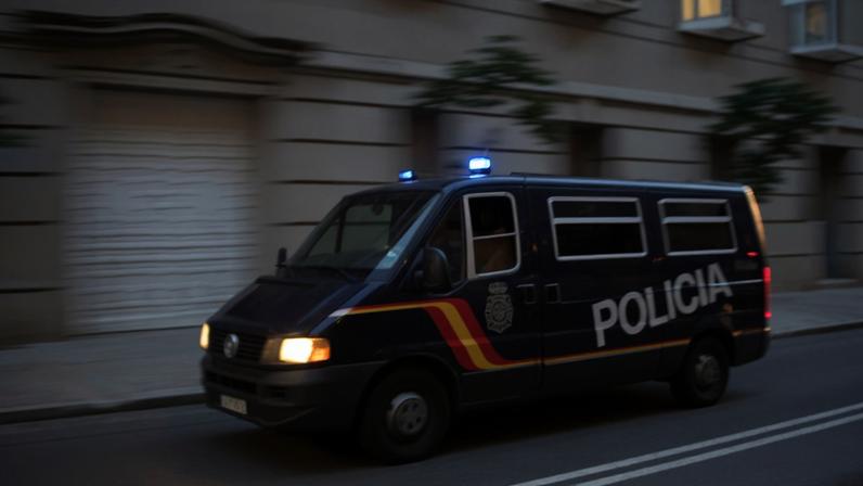 Viatura da polícia espanhola