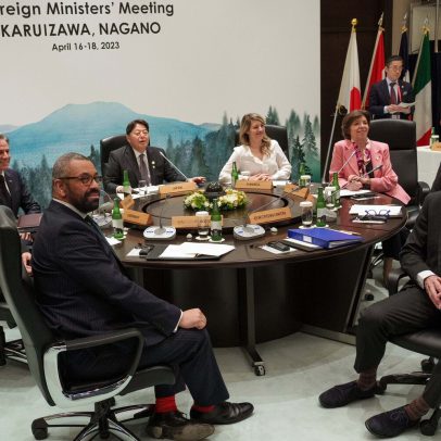 G7 reforça respostas a desequilíbrios do comércio mundial