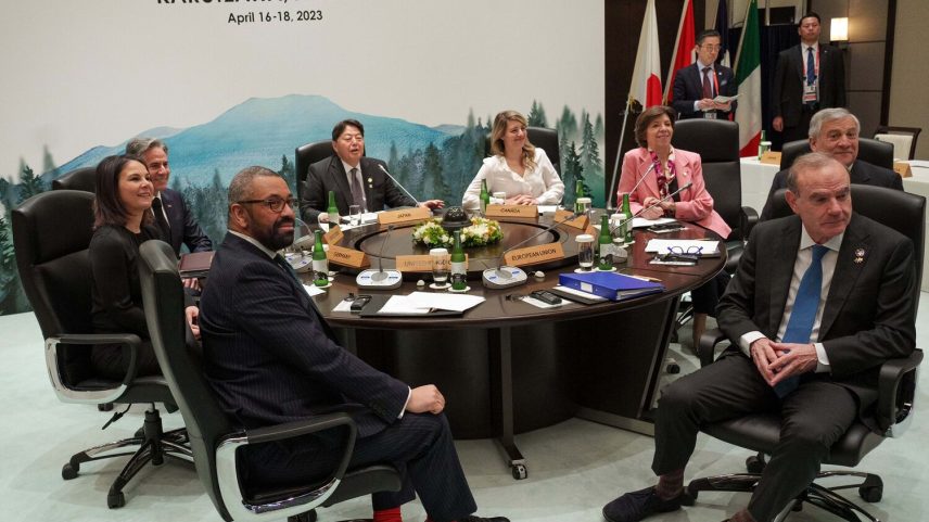 G7 reforça respostas a desequilíbrios do comércio mundial