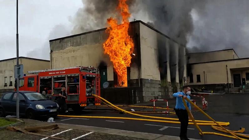 Incêndio em Hospital em Ponta Delgada