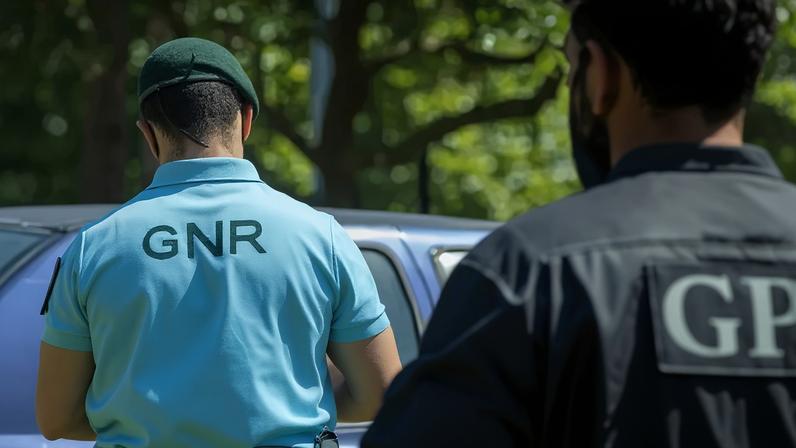 Patrulha da Unidade Nacional de Trânsito da GNR efetuou a detenção