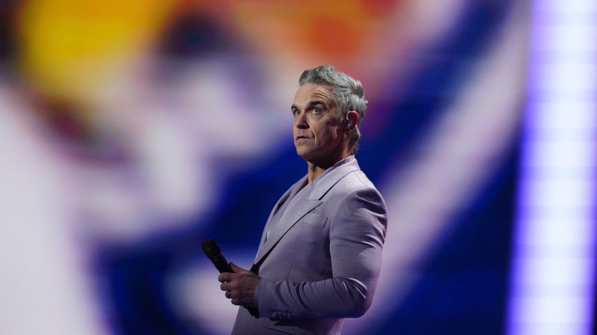 Robbie Williams atua no Kalorama, festival em Lisboa, em 2026