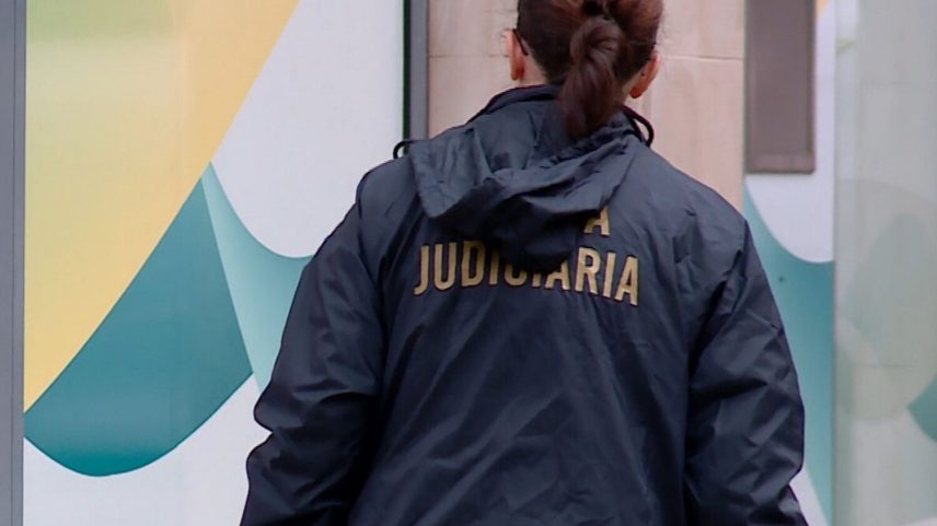 Investigadores da Polícia Judiciária de Lisboa foram chamados ao terreno