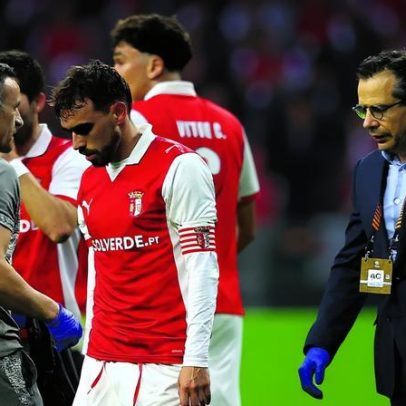 Ricardo Horta falha os próximos três jogos do Sp. Braga