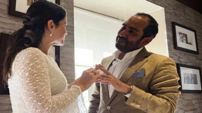 Pedro Costa casou com Mariana Pereira Saraiva vinte anos depois de se terem conhecido