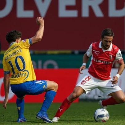Braga empata com Estoril antes da deslocação a Friburgo