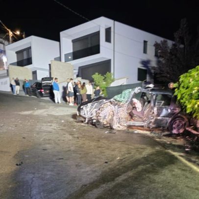 Condutor em estado crítico após despiste violento em Barcelos