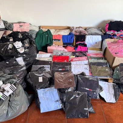 GNR apreende mais de 1800 peças de roupa contrafeitas em Felgueiras