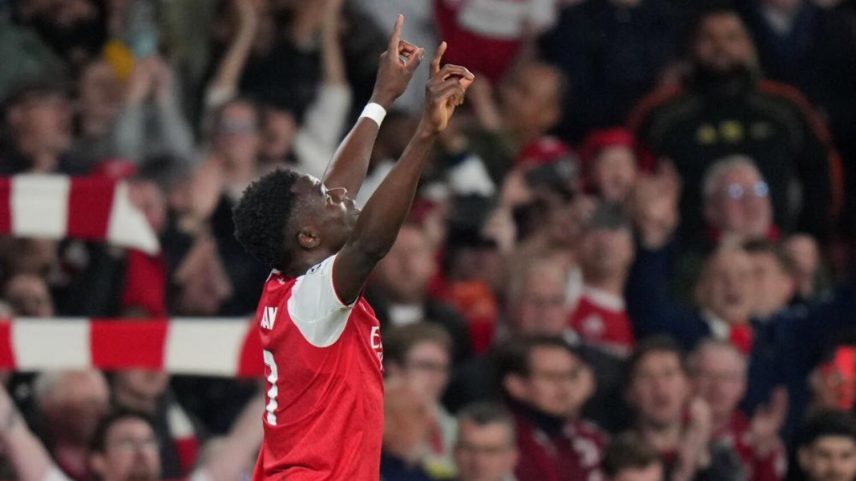 Golo de Saka coloca Arsenal na final da Liga dos Campeões em Budapeste