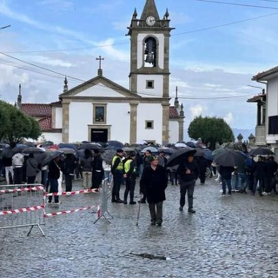 Centenas despedem-se do paraquedista que morreu em salto em Tancos