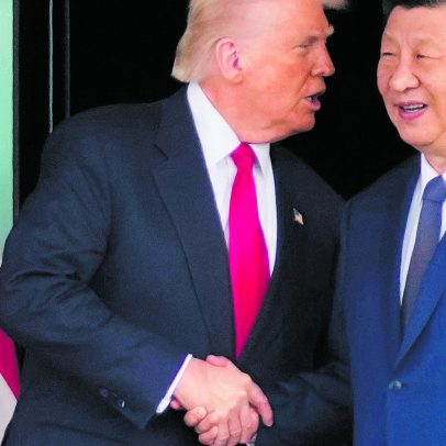 Trump visita a China com o Irão na agenda